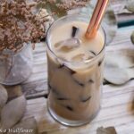 Brown Sugar Milk Tea with Grass Jelly | Cooking with a Wallflower