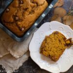 Spiced Chocolate Chip Pumpkin Bread | Cooking with a Wallflower